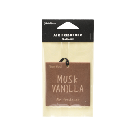 ムスクバニラ スクエアデザインエアーフレッシュナー
